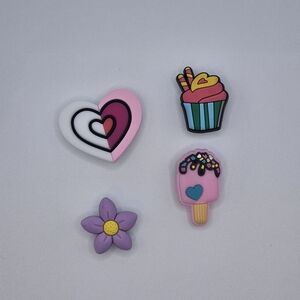 Colorful Shoe Charms Set